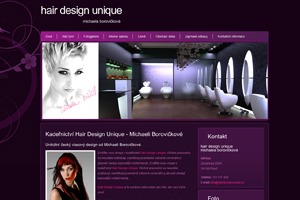 Kade�nictv&iacute; Hair Design Unique